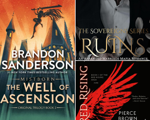 My Favorite Book Recs cover photo collage