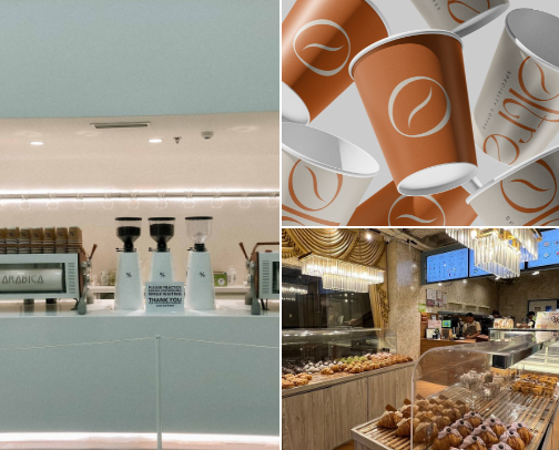 Favorite Local Cafes! ౨ৎ cover photo collage