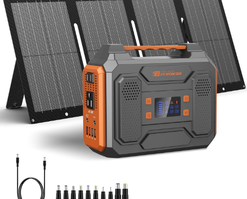 Solar Portable Power Generator cover photo collage