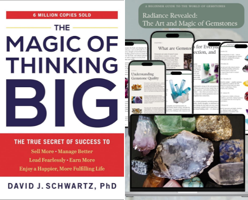 The Library to a Happy Life cover photo collage