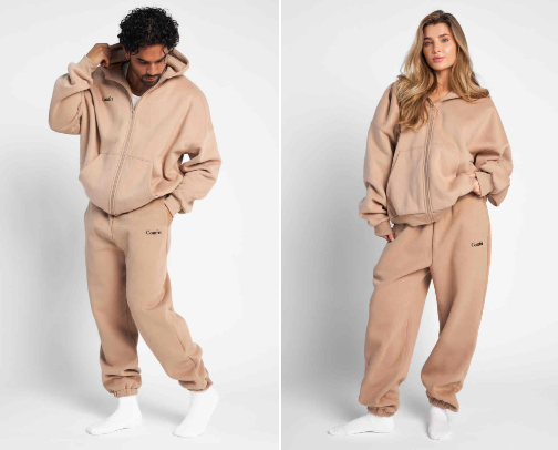 Clothing cover photo collage