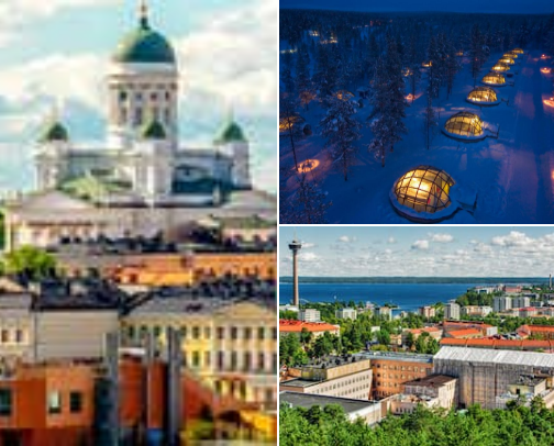 Finland cover photo collage