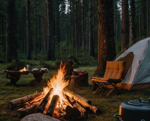 Camping lovers must have cover photo collage