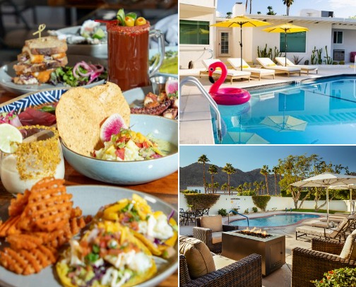 Palm Springs: Where to Eat, Play, and Stay cover photo collage