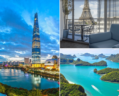 Travel in Comfort / Rest,Relax,Repeat cover photo collage