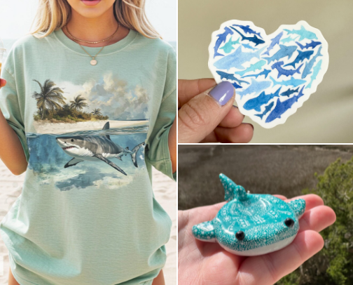 Fin-tastic Finds: The Ultimate Shark Lover’s Shop cover photo collage