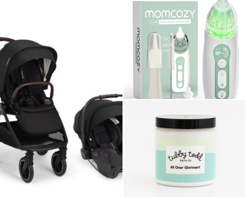 Actual Baby Must Haves - as a first time mom cover photo collage