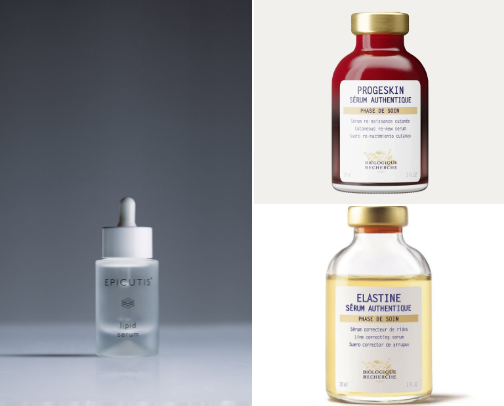 Aging Skin Serums x Treatments cover photo collage