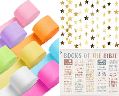 Bright & Biblical: Sunday School Decor Kids Love cover photo collage