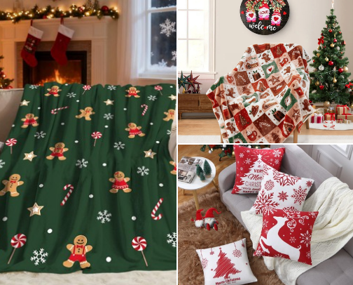 Christmas decor/ gifts🎄 cover photo collage
