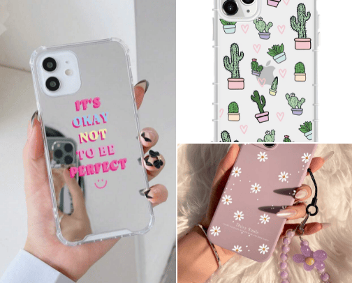 Phone cases cover photo collage