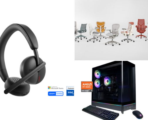 Office/ Work essentials 💻 cover photo collage