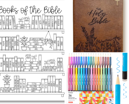 Bible Study Must Haves cover photo collage