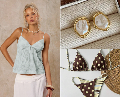 Shein finds 💋 cover photo collage