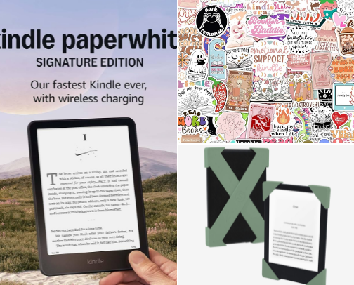 Reader essentials 🖤 cover photo collage