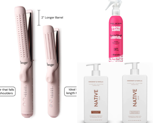 Favorite Hair Care Items cover photo collage