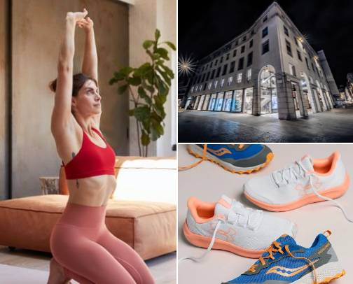 Sport fashion cover photo collage