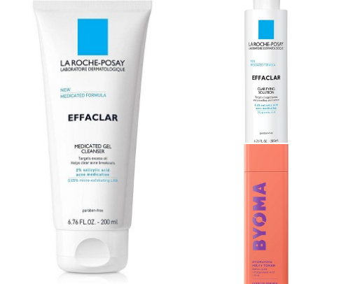 Acne-Prone Skincare and Makeup Routine cover photo collage