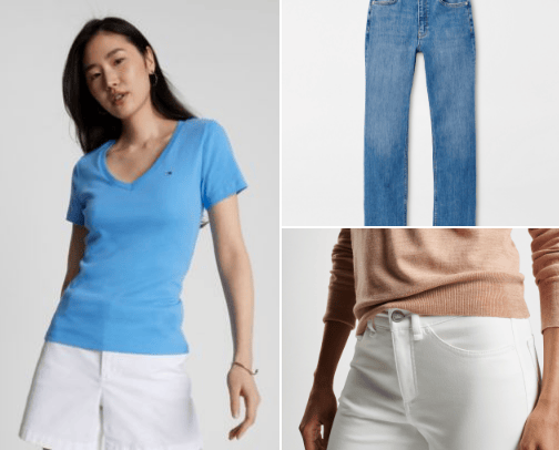 women clothes cover photo collage