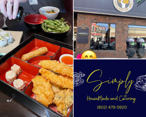 Food in Barre 😋 cover photo collage