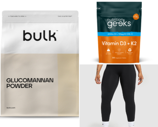 My Essentials for Health & Fitness cover photo collage