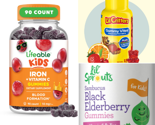 Daily kids items cover photo collage