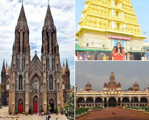 Top 15 Must-Visit Places in Mysore (Mysuru) cover photo collage