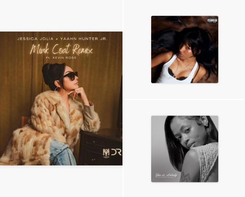 Music Recs cover photo collage
