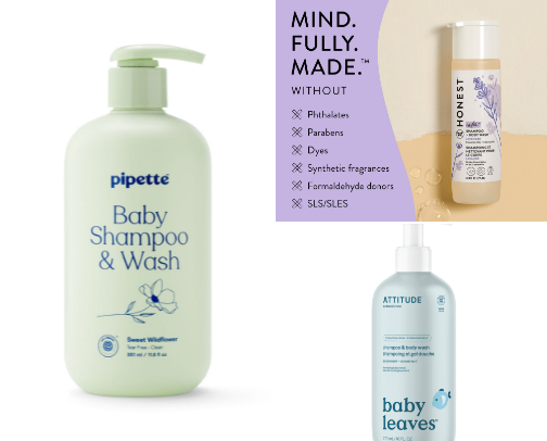 Non-Toxic Baby Essentials (Clean & Safe Products I Trust) cover photo collage