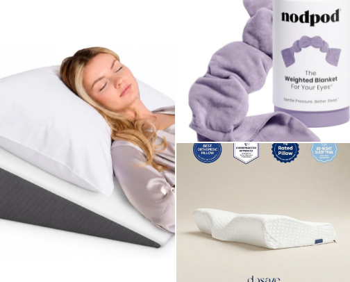 Sleep Support for Women Over 40 cover photo collage