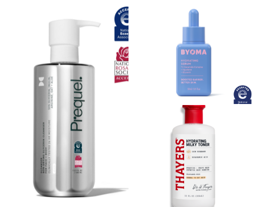 Skincare staples your dry skin will LOVE! cover photo collage