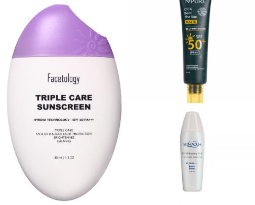 The name of protection is SUNSCREEN ☀👌 cover photo collage