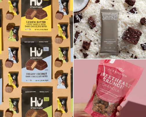 Snacks, Staples, and Little Treats cover photo collage