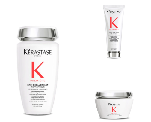 Hair rutine by Kerastase ✨️ cover photo collage