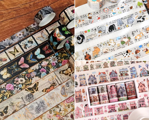 My Favorite Washi Tape Finds cover photo collage