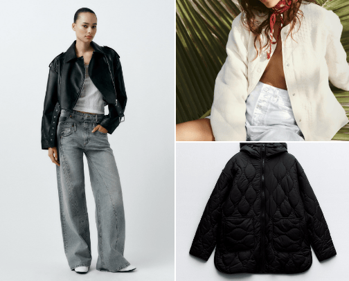 Women's Jackets cover photo collage