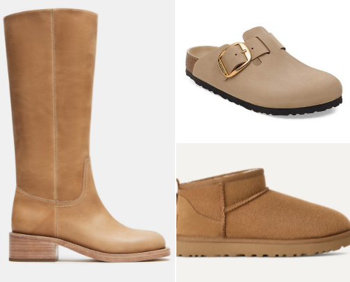 Shoes for cover photo collage