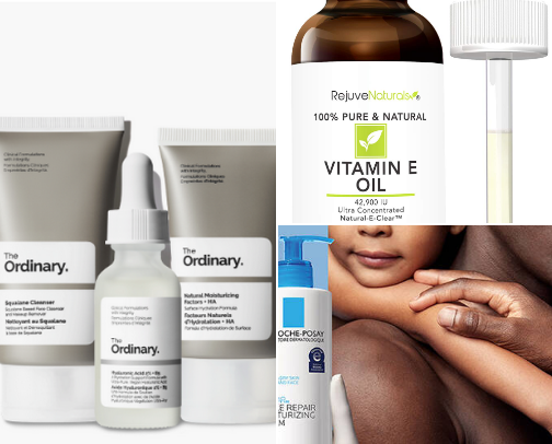 Skin care 🥑🥒✨🌝🌱 cover photo collage
