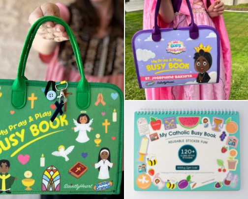 Quiet Mass Bag for Toddlers (Faith-based) cover photo collage