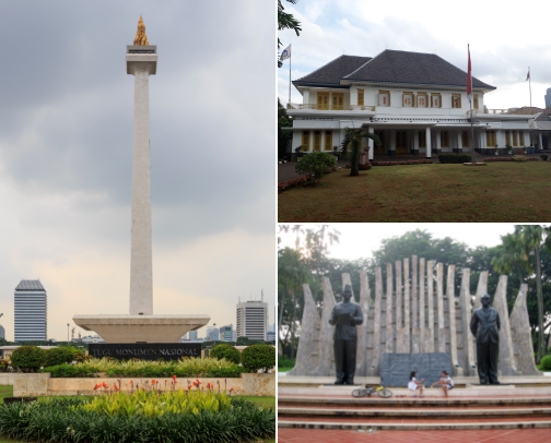 Red & White Trails: 15 Best Spots in Jakarta to Celebrate Independence Day cover photo collage