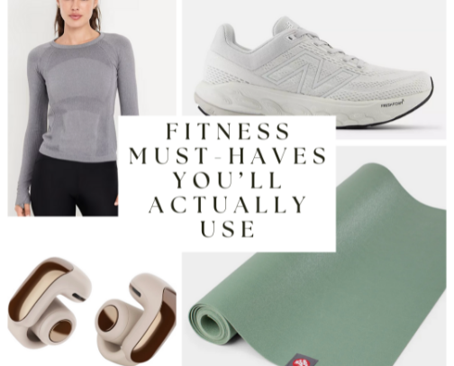 Fitness Must-Haves You’ll Actually Use cover photo collage