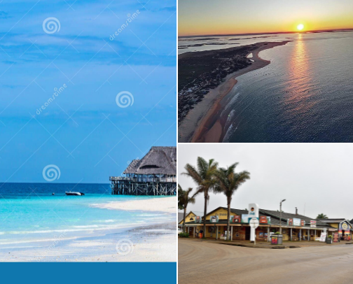 ATTRACTIVE Travellings sites AROUND AFRICA cover photo collage