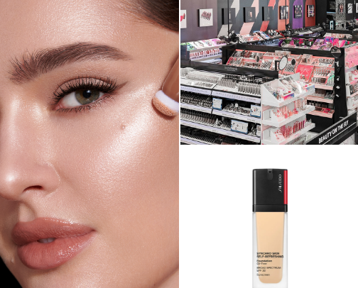 Good makeup products cover photo collage
