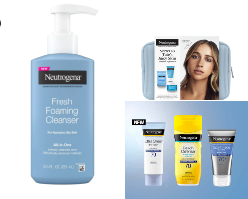 My skincare routine cover photo collage