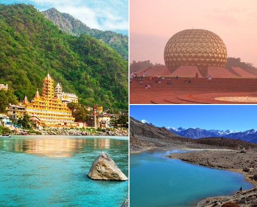 ✈️ 10 Places in India That Heal More Than They Impress cover photo collage