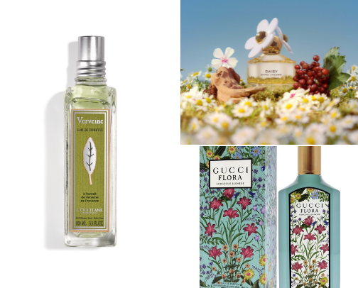 Scents 👃🏾😋🌺 cover photo collage