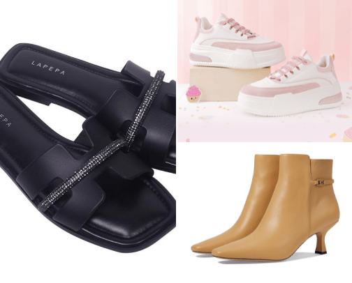 Sandal Wanita cover photo collage