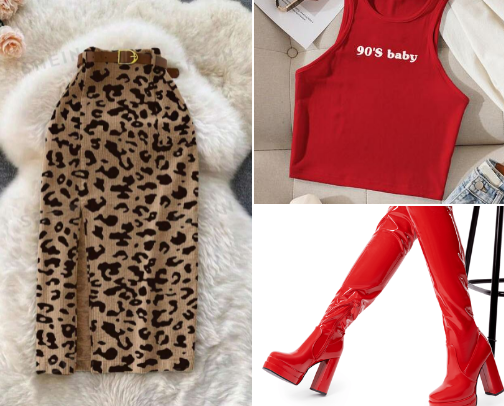DATE NIGHT OUTFIT cover photo collage