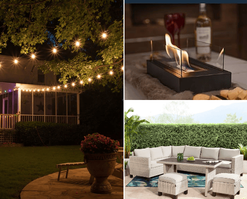 Patio Finds cover photo collage