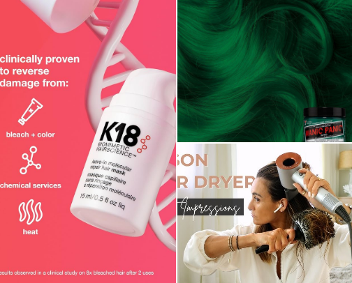 Best Hair Products for Dyed & Bleached Hair cover photo collage